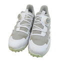 NEW BALANCE ニューバランス UGS1001W FuelCell 1001 v4 SL ゴルフシューズ BOA ホワイト系 25.5cm 【中古】ゴルフウェア レディース