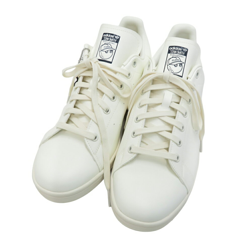 ADIDAS GOLF アディダスゴルフ 2023年モデル IG6382 MALBON ゴルフシューズ STAN SMITH ホワイト系 29cm 【中古】ゴルフウェア メンズ