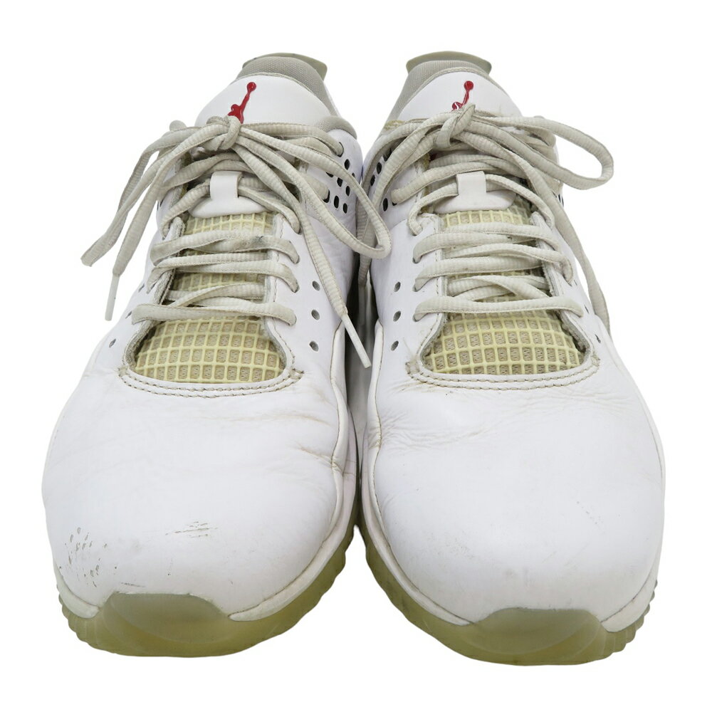 NIKE GOLF ナイキゴルフ CW7242 ゴルフシューズ AIR JORDAN ADG 3 ホワイト系 25cm 【中古】ゴルフウェア レディース