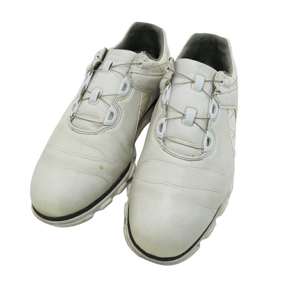 FOOT JOY フットジョイ PRO SL 56846J ゴルフシューズ BOA ホワイト系 24.5cm 【中古】ゴルフウェア メンズ