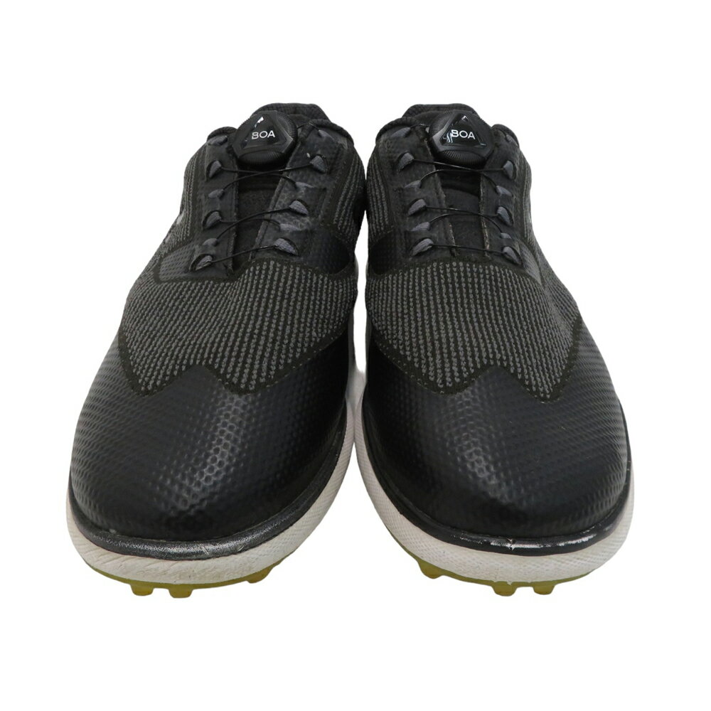 UNDER ARMOUR アンダーアーマー ツアーティップスニットSL BOA/3021024 スパイクレスゴルフシューズ ブラック系 25.5 【中古】ゴルフウェア メンズ