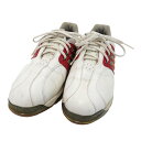 ADIDAS GOLF アディダスゴルフ 737556 TOUR360 ゴルフ シューズ ホワイト系 25.0 【中古】ゴルフウェア メンズ