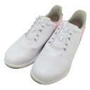 FOOT JOY フットジョイ 92382J スパイクレス ゴルフシューズ ピンク系 22.5 【中古】ゴルフウェア レディース