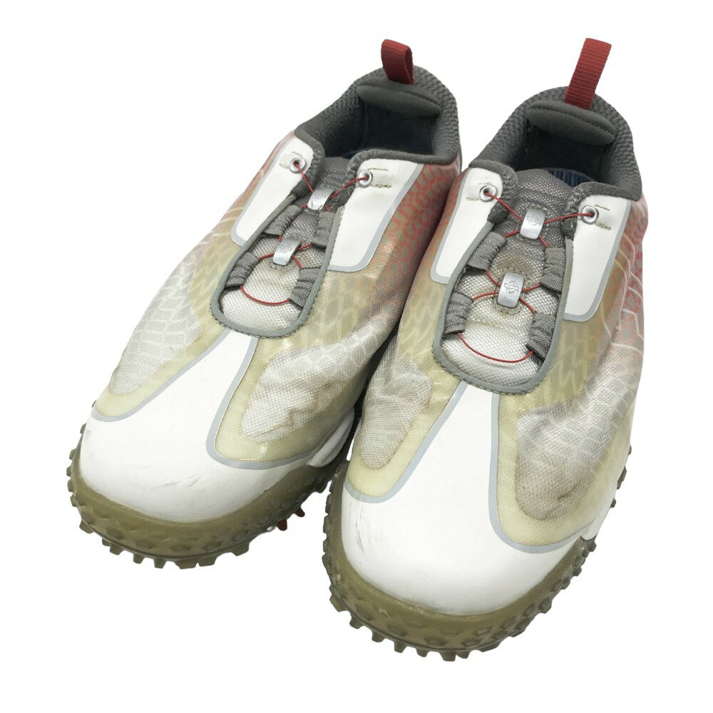 FOOT JOY フットジョイ 57351S FREESTYLE 2.0 Boa ゴルフシューズ ホワイト系 6 1/2XW 【中古】ゴルフウェア メンズ