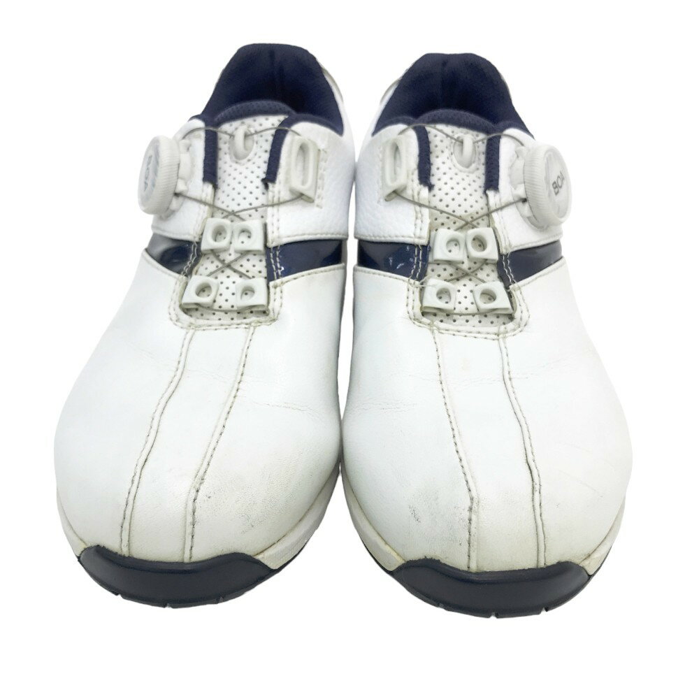 BRIDGESTONE GOLF ブリヂストンゴルフ SHG010/TOUR B BOA スパイクレスゴルフシューズ ホワイト系 23.5 【中古】ゴルフウェア レディース