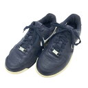 NIKE GOLF ナイキゴルフ 818727-400 ゴルフシューズ ルナフォース1 ネイビー系 25 【中古】ゴルフウェア メンズ