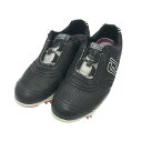FOOT JOY フットジョイ 98905J ASPIRE Boa ゴルフシューズ ブラック系 23.5cm 【中古】ゴルフウェア レディース