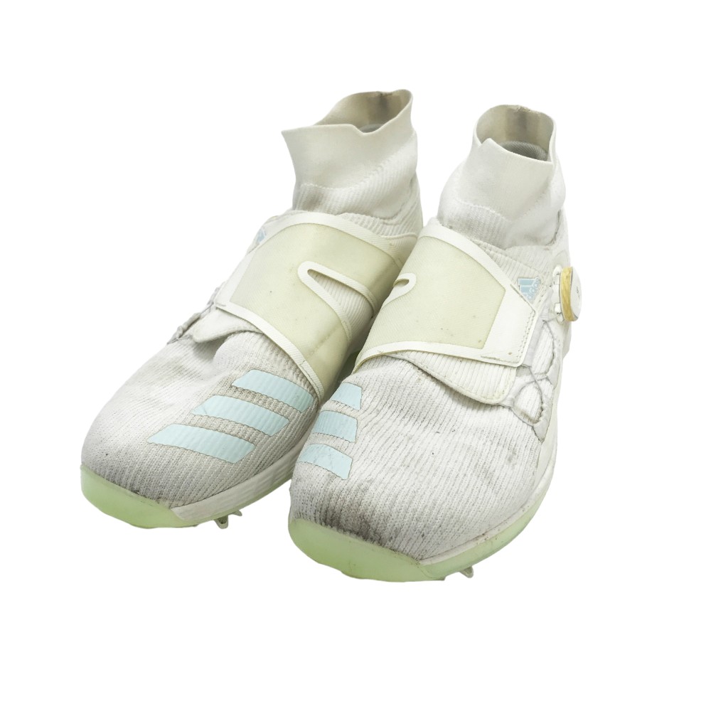ADIDAS GOLF アディダスゴルフ GY7614 ZG21 MOTION ゴルフシューズ BOA ホワイト系 25 【中古】ゴルフウェア メンズ
