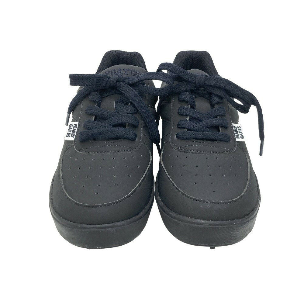 PEARLY GATES パーリーゲイツ 053-2992304 2022年モデル ローカット ゴルフシューズ ネイビー系 24 【中古】ゴルフウェア レディース