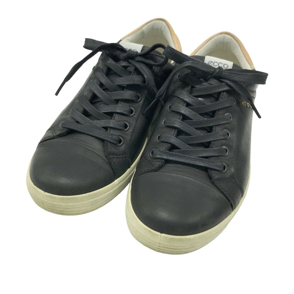 ecco エコー 152004 カジュアル ハイブリッド スパイクレス ゴルフシューズ ブラック系 39 【中古】ゴルフウェア メンズ
