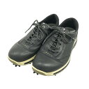 ecco エコー Cool 18 GTX T130104 173082610 ゴルフシューズ ブラック系 39 【中古】ゴルフウェア レディース