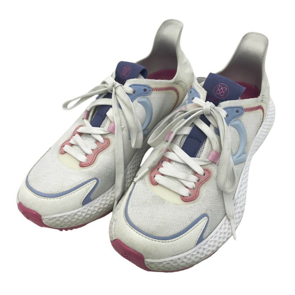 G/FORE ジーフォア MG4X2 G4LS22EF40 スパイクレスゴルフシューズ ホワイト系 25CM 【中古】ゴルフウェア メンズ