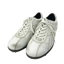 ecco エコー 39444 ゴルフシューズ HYDROMAX ホワイト系 41 【中古】ゴルフウェア メンズ