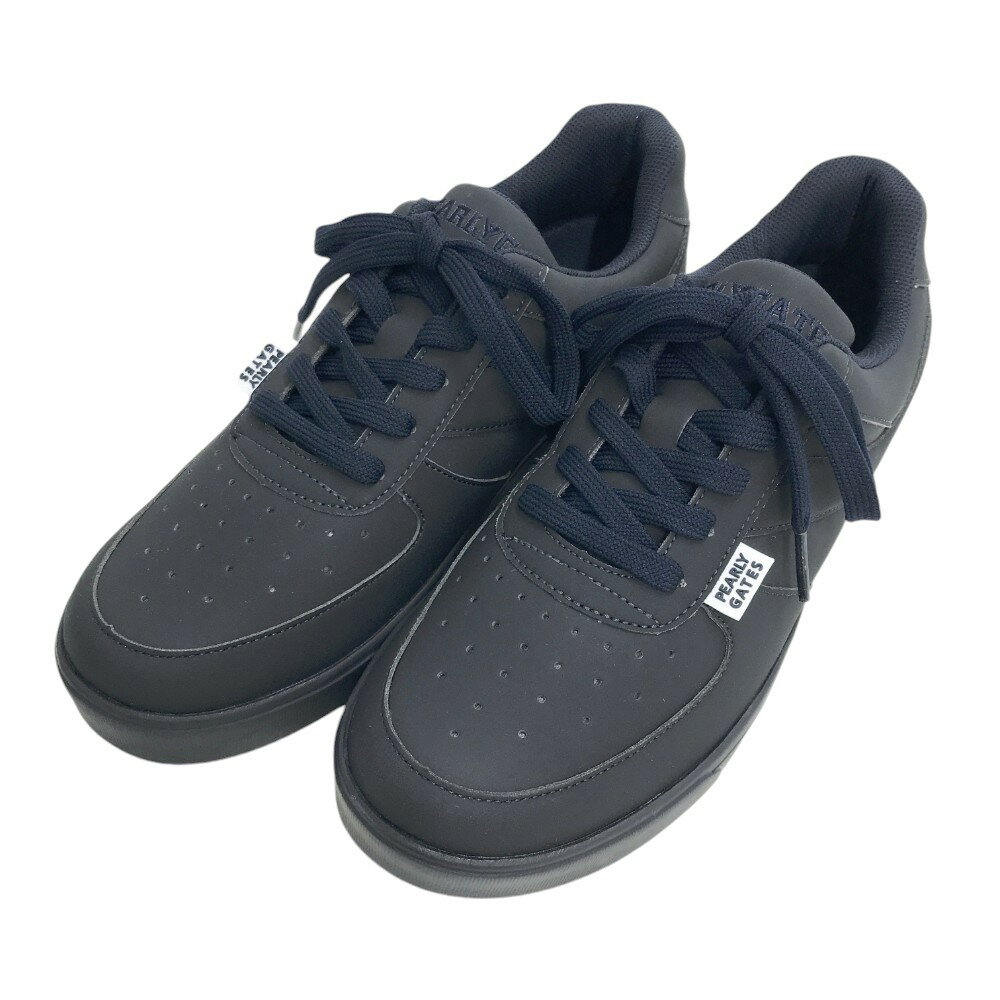 PEARLY GATES パーリーゲイツ 2022年モデル 053-2992303 ゴルフシューズ ネイビー系 26.5 【中古】ゴルフウェア メンズ