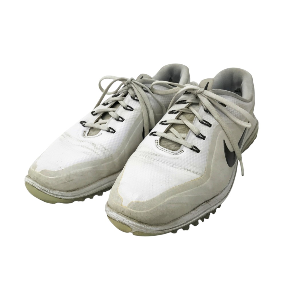 NIKE GOLF ナイキゴルフ 909037-100 LUNA CONTROL VAPOR 2 スパイクレスゴルフシューズ ホワイト系 26.0cm 【中古】...