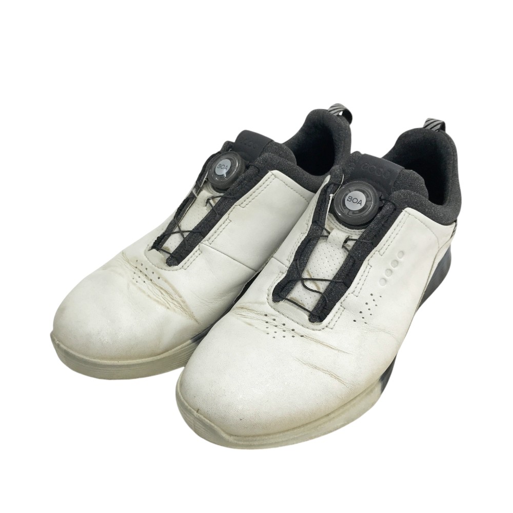 ecco エコー 102914-60356 S-Three BOA Golf ゴルフシューズ ホワイト系 40 【中古】ゴルフウェア メンズ