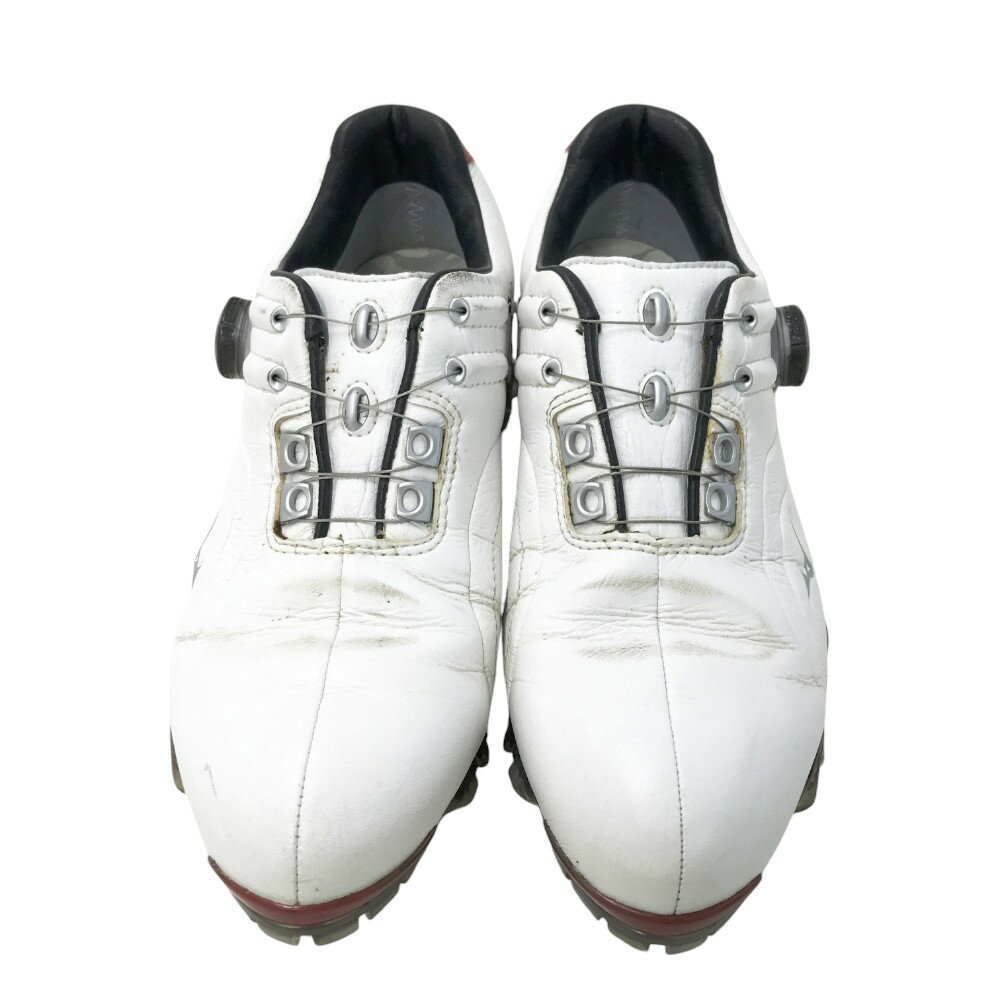 MIZUNO GOLF ミズノゴルフ 51GP160062 GENEM ゴルフシューズ ホワイト系 24.0 【中古】ゴルフウェア レディース