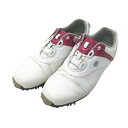 FOOT JOY フットジョイ 97158J LOPRO Boa ゴルフシューズ ホワイト系 23.5 【中古】ゴルフウェア レディース