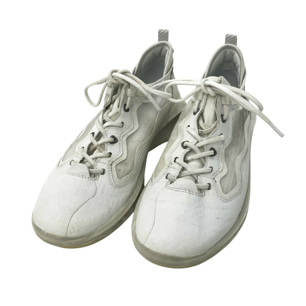 ecco エコー 821324 ST.360 ゴルフシューズ ホワイト系 EU39 【中古】ゴルフウェア メンズ