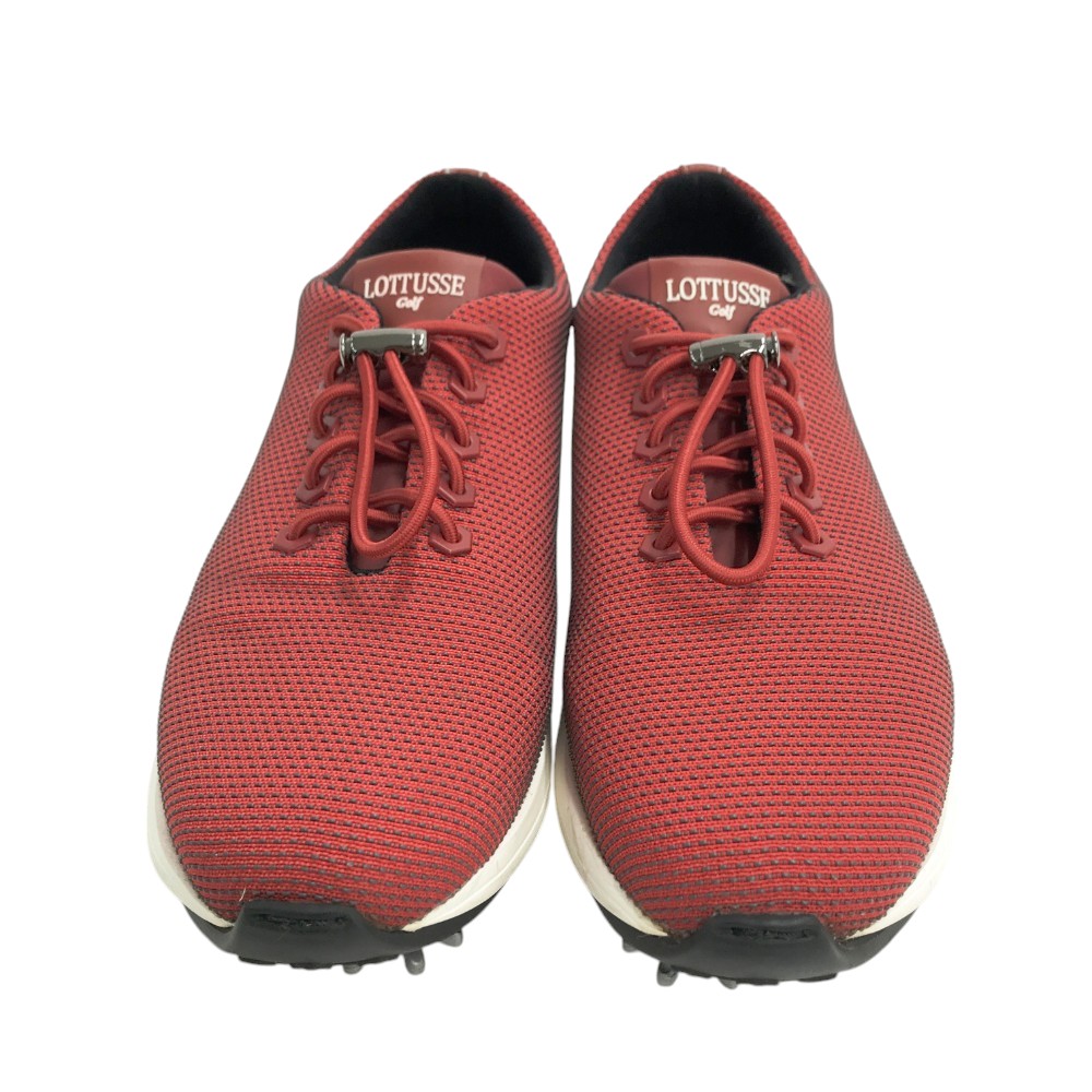 LOTTUSSE GOLF ロトゥセ ゴルフ S0739 ゴルフシューズ レッド系 EU38 【中古】ゴルフウェア レディース