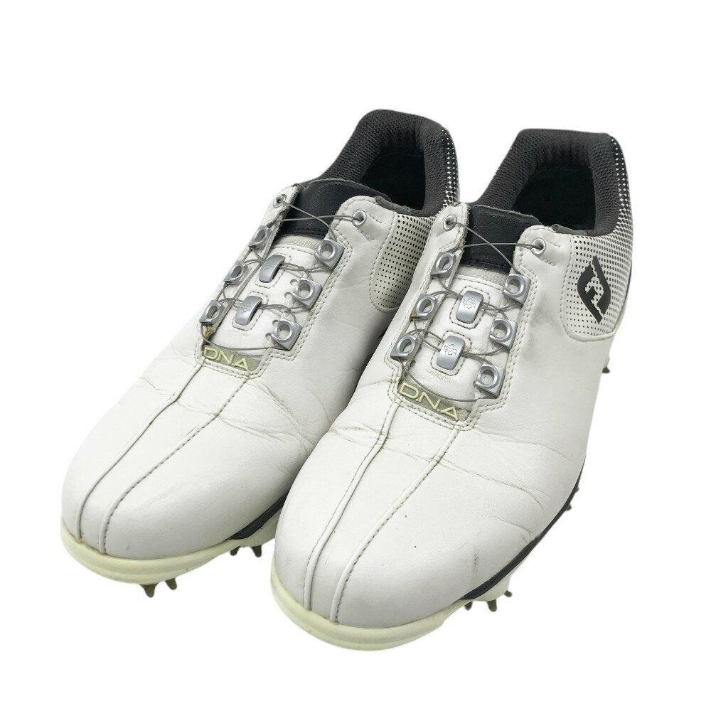FOOT JOY フットジョイ 53332J ゴルフシューズ DNA BOA ホワイト系 25.5 【中古】ゴルフウェア メンズ