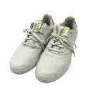 ADIDAS GOLF アディダスゴルフ アディクロスレトロ GV8321 ゴルフシューズ ホワイト系 24 【中古】ゴルフウェア レディース