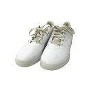 ADIDAS GOLF アディダスゴルフ GX3027 ゴルフシューズ アディクロスレトロ ホワイト系 28 【中古】ゴルフウェア メンズ