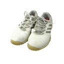 ADIDAS GOLF アディダスゴルフ EE9341 コードカオス スパイクレスゴルフシューズ ホワイト系 23 【中古】ゴルフウェア レディース