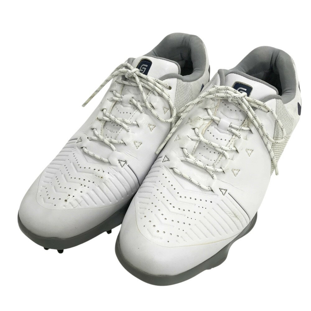 UNDER ARMOUR アンダーアーマー 3020801 ゴルフシューズ Spieth ホワイト系 25.5 【中古】ゴルフウェア メンズ