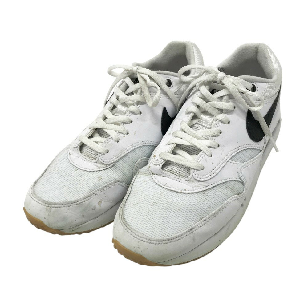 NIKE GOLF ナイキゴルフ FN0697-100 AIR MAX 1 86 OG スパイクレスゴルフシューズ ホワイト系 27.5cm 【中古】ゴルフウェ...