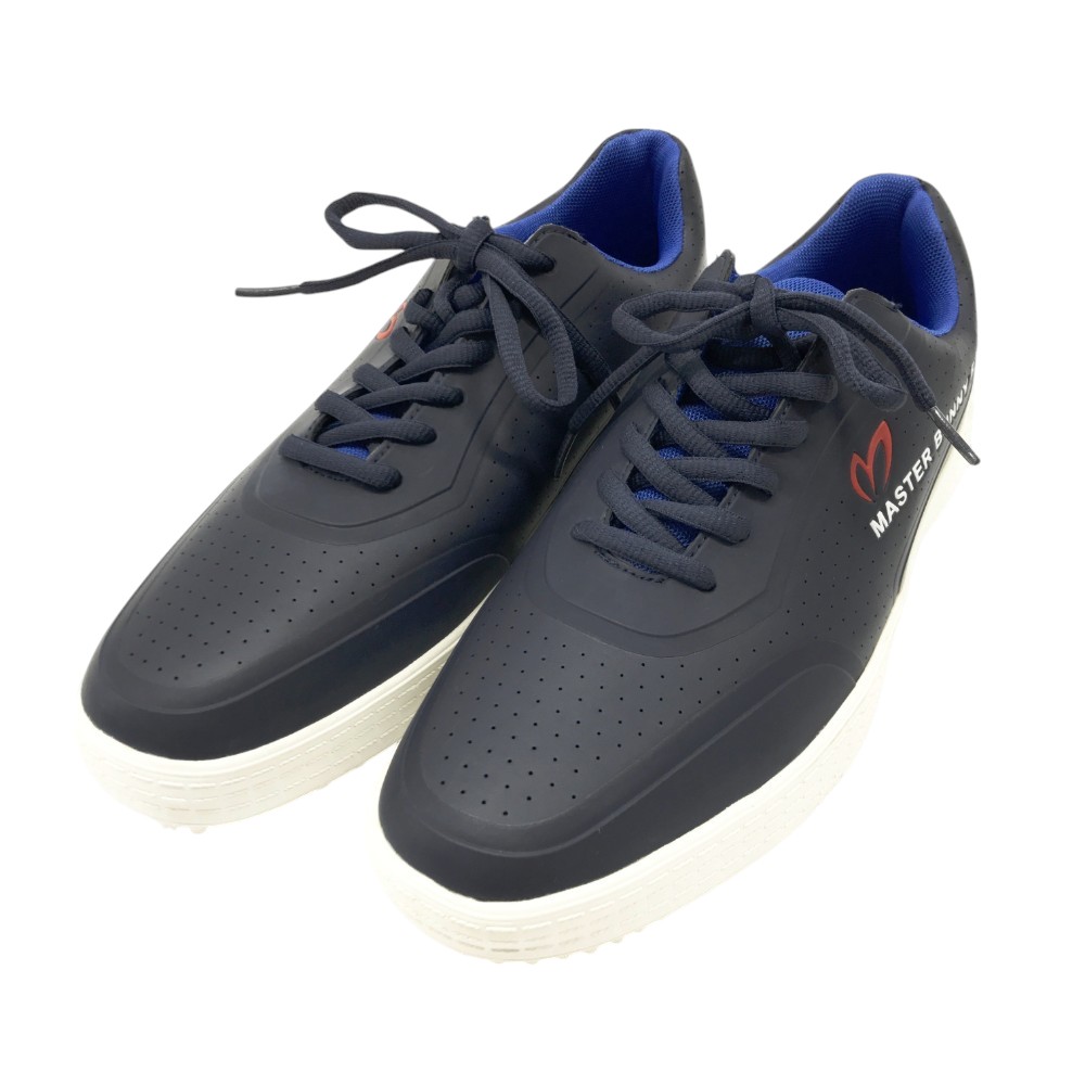 MASTER BUNNY EDITION マスターバニーエディション 158-9992201 スパイクレスゴルフシューズ ネイビー系 25.5 【中古】ゴルフウ...