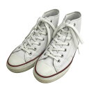 CONVERSE コンバース ALL STAR 335000060 ゴルフシューズ ハイカット ホワイト系 23.5 【中古】ゴルフウェア レディース