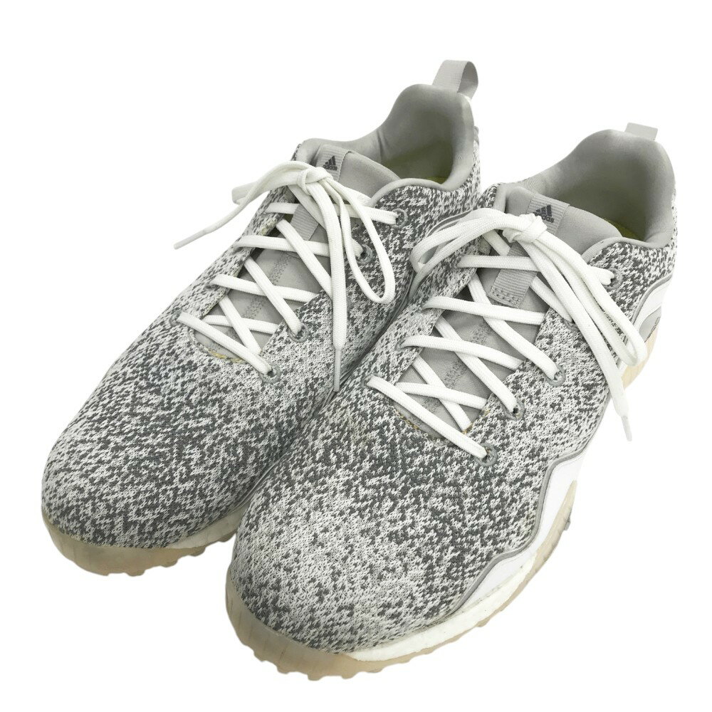 ADIDAS GOLF アディダスゴルフ FW5613 コードカオス21 スパイクレス ゴルフシューズ グレー系 28cm 【中古】ゴルフウェア メンズ