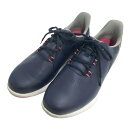 FOOT JOY フットジョイ 92374J ゴルフシューズ スパイクレス FUEL ネイビー系 24.5 【中古】ゴルフウェア レディース