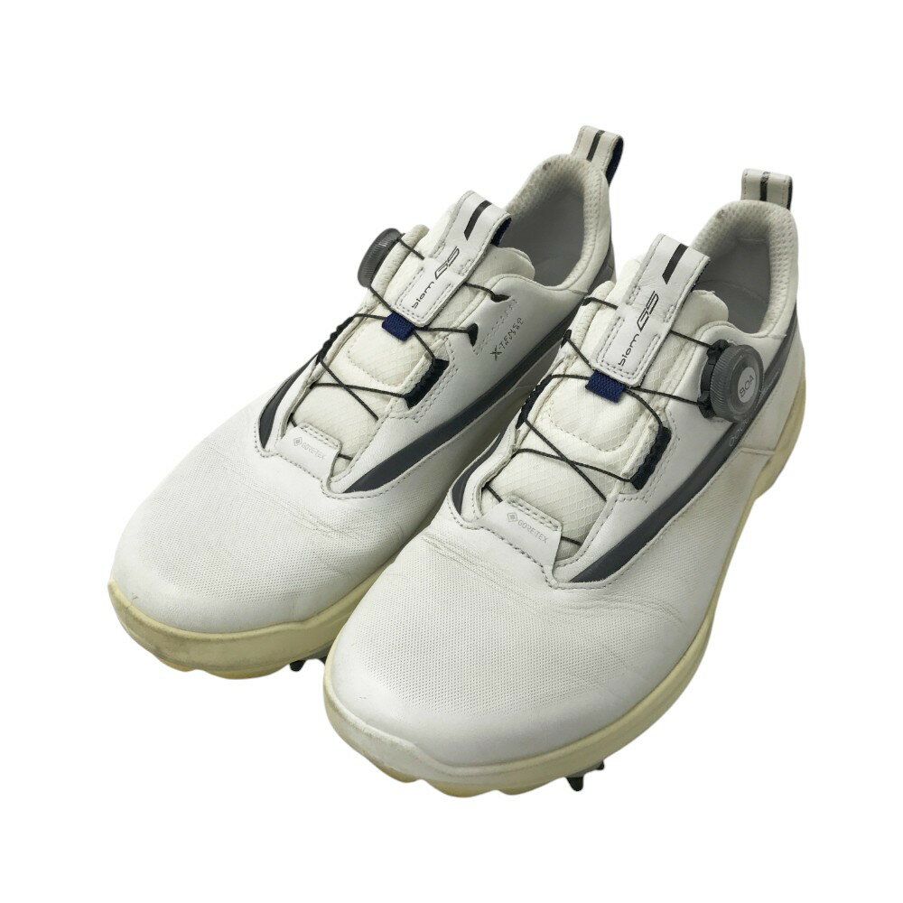 ecco エコー 15230451227 BIOM G5 Boa ゴルフシューズ ホワイト系 EU42 【中古】ゴルフウェア メンズ