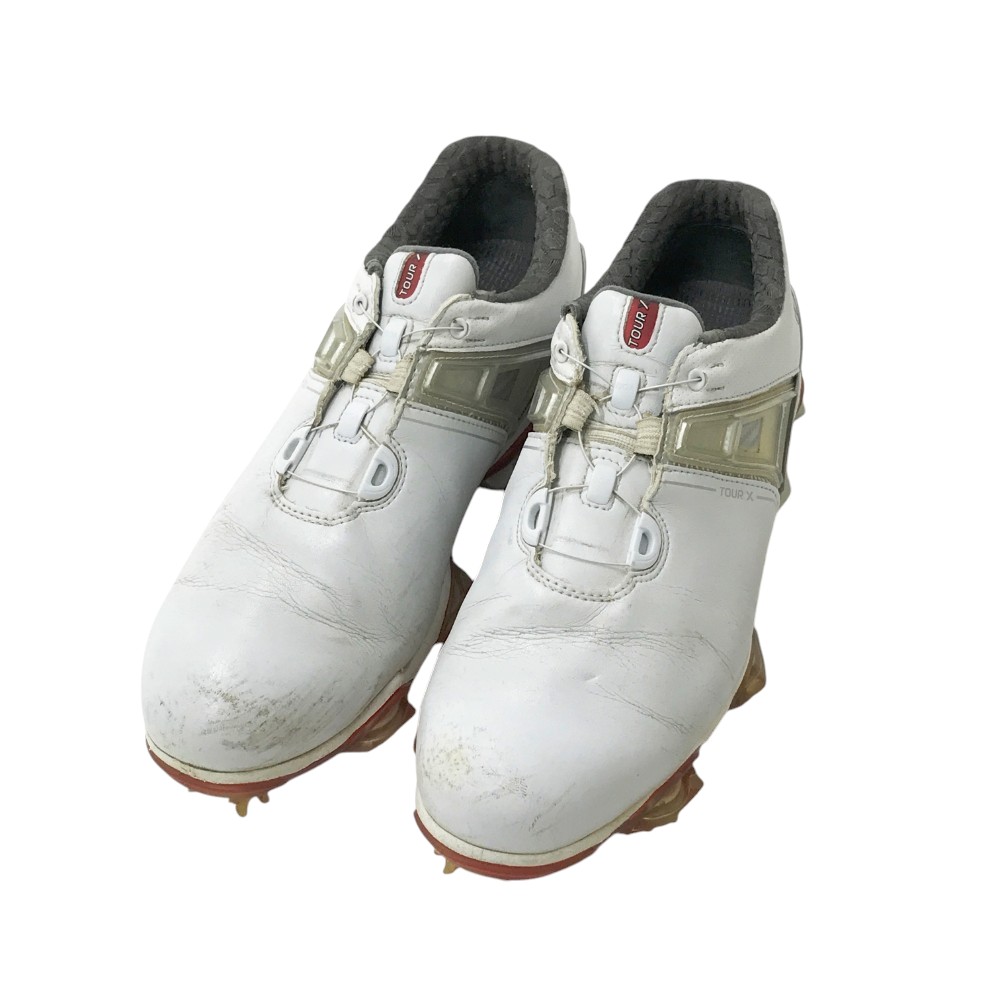 FOOT JOY フットジョイ 45188J ソフトスパイク ゴルフシューズ ホワイト系 26 【中古】ゴルフウェア メンズ