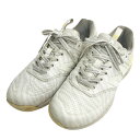 NEW BALANCE GOLF ニューバランス MG574TY2 ゴルフシューズ ホワイト系 23.0cm 【中古】ゴルフウェア レディース