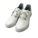 FOOT JOY フットジョイ 55440J フューエル レース スパイクレスゴルフシューズ ホワイト系 27.5 【中古】ゴルフウェア メンズ(4)