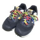 NEW BALANCE GOLF ニューバランス UGS574NY ゴルフシューズ スパイクレス ローカット ネイビー系 26.5 【中古】ゴルフウェア メンズ
