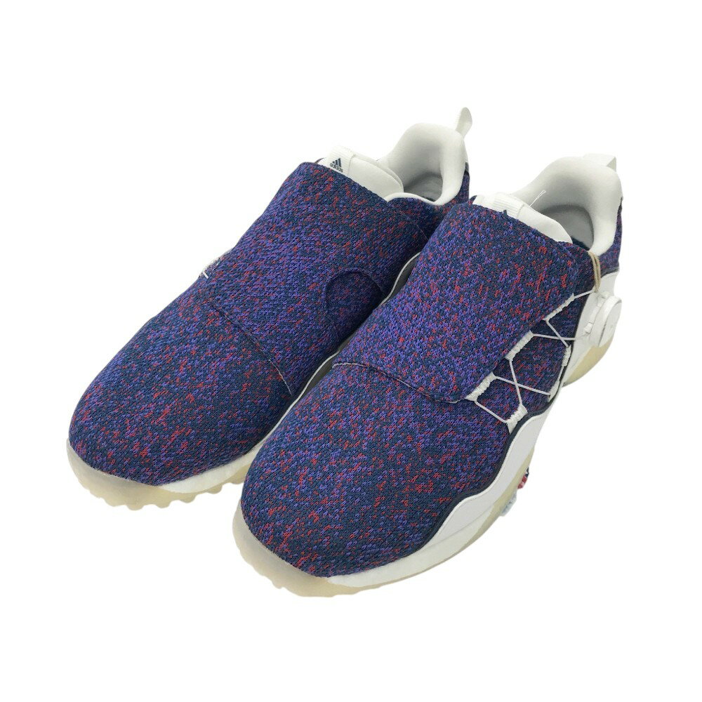 ADIDAS GOLF アディダスゴルフ FW5617 Codechaos BOA 21 スパイクレスゴルフシューズ パープル系 26.0cm 【中古】ゴルフウ...