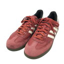 ADIDAS GOLF アディダスゴルフ 671586 × SAMBA GOLF ゴルフシューズ レッド系 24.5 【中古】ゴルフウェア メンズ