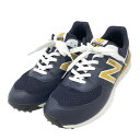 NEW BALANCE GOLF ニューバランス UGS574NY スパイクレス ゴルフシューズ ネイビー系 27cm 【中古】ゴルフウェア メンズ