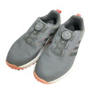 ADIDAS GOLF アディダスゴルフ GV9779/S2G ボア ゴルフシューズ グレー系 23.5 【中古】ゴルフウェア レディース