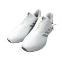 ADIDAS GOLF アディダスゴルフ IF0284 シューズ ソーラーモーション ボア ホワイト系 25.5 【中古】ゴルフウェア メンズ