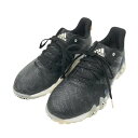 ADIDAS GOLF アディダスゴルフ GX2615 コードカオス 22 ゴルフシューズ ブラック系 24.5cm 【中古】ゴルフウェア レディース