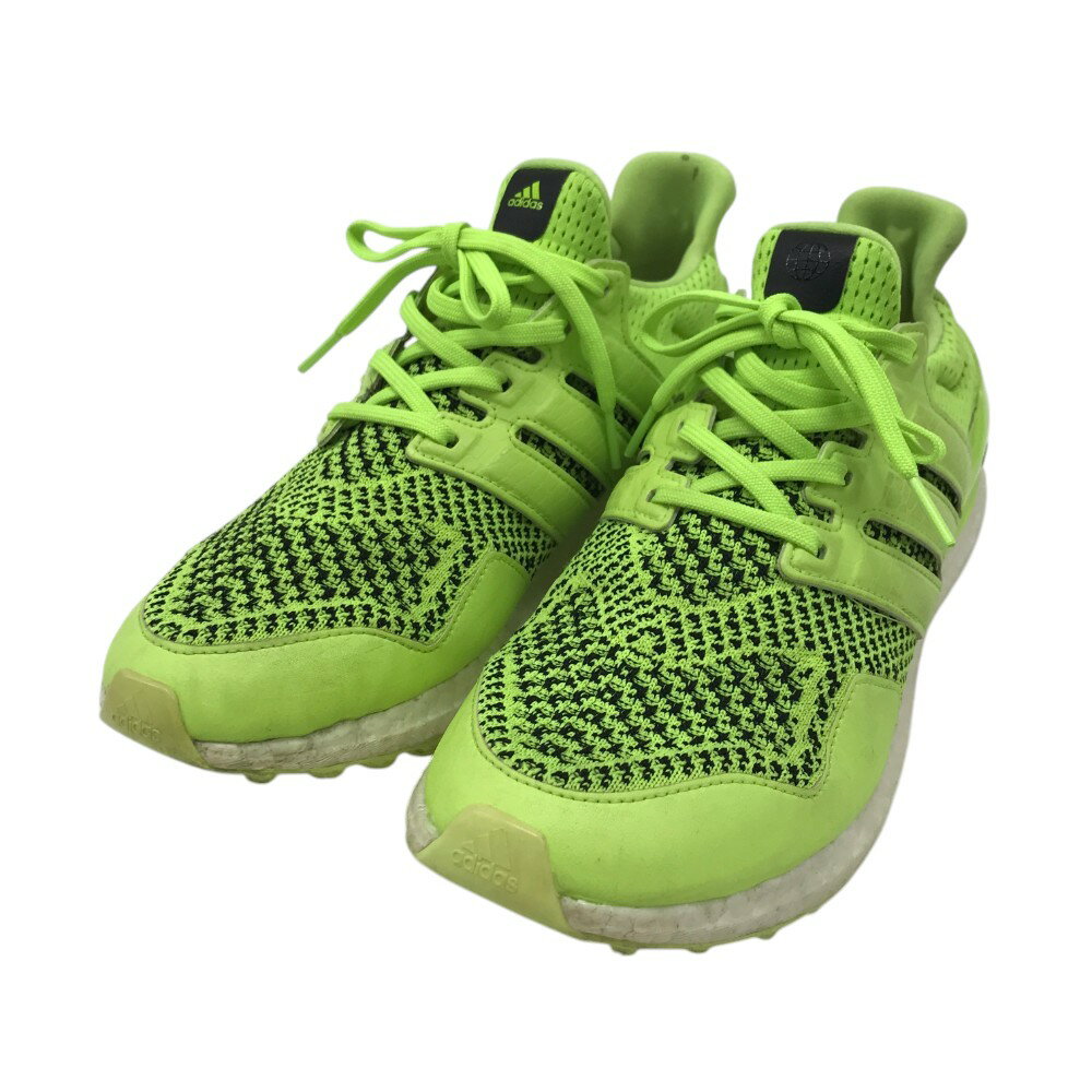 ADIDAS GOLF アディダスゴルフ IE2136 ULTRABOOST ゴルフシューズ Lucid Lemon グリーン系 27.5 【中古】ゴルフウェア...