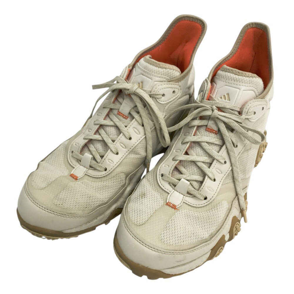 ADIDAS GOLF アディダスゴルフ H03661 アディクロス ハイ スパイクレス ゴルフシューズ ベージュ系 26.0 【中古】ゴルフウェア メンズ