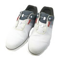 FOOT JOY フットジョイ 53314J PRO/SL SPORT BOA スパイクレスゴルフシューズ ブルー系 25.0cm 【中古】ゴルフウェア メンズ