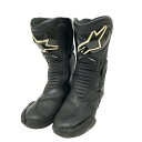 alpinestars アルパインスターズ SMX 6 ブーツ ブラック系 24 【中古】バイクウェア メンズ