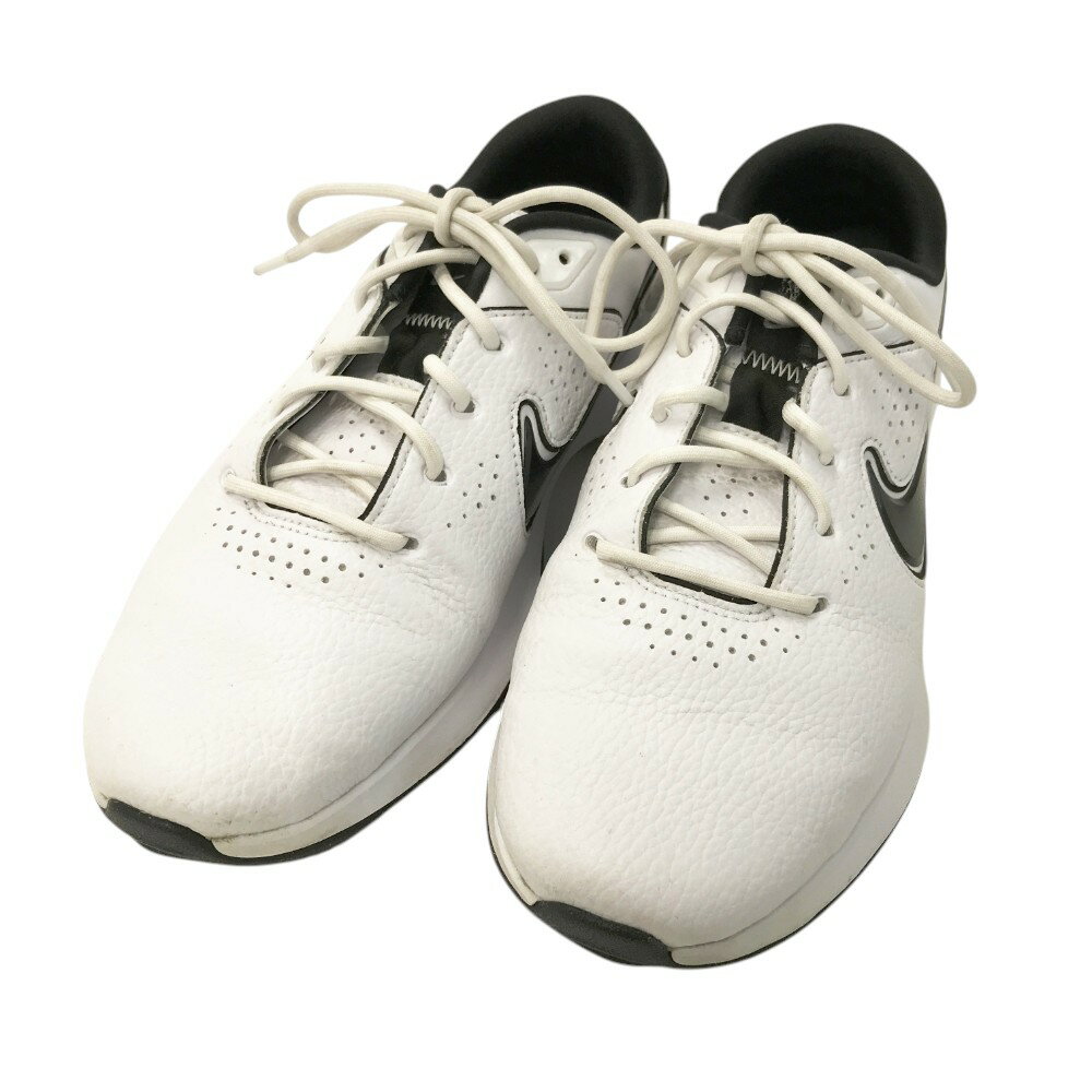 NIKE GOLF ナイキゴルフ DX9028-110 VICTORY PRO 3 ゴルフシューズ ホワイト系 27.0cm 【中古】ゴルフウェア メンズ